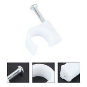Cable Nail Nails Wire Holder Wall Clip Tacks Clips Staples Cord Steel Ethernet Mounting